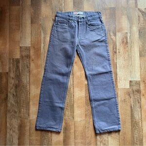 Levi's Gray Straight‎ Jeans